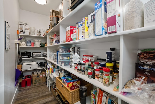 view of pantry