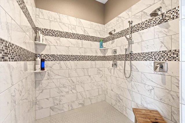 6808 S Jackson Ridge Ln, Greenacres, WA 99016 - full bathroom with tiled shower