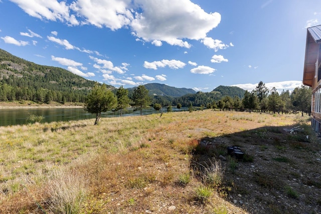 4004P N Northport Flat Creek Rd, Northport, WA 99157 - mountain view with a water view, a view of trees, and a rural view
