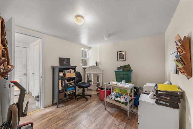 1810 W Paradise Rd, Spokane, WA 99224 - office area with light wood-style flooring