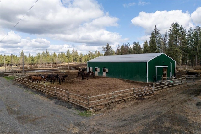 1810 W Paradise Rd, Spokane, WA 99224 - view of horse barn with a rural view