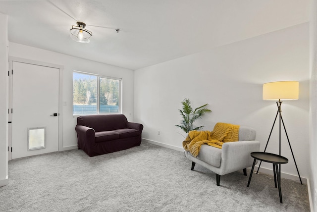 14505 W Coulee Hite Rd, Spokane, WA 99224 - sitting room with carpet and baseboards