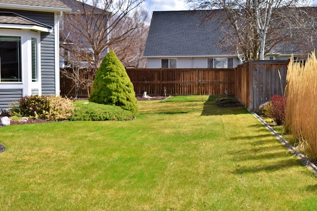 612 N Madson Ct, Liberty Lake, WA 99019 - view of yard featuring a fenced backyard
