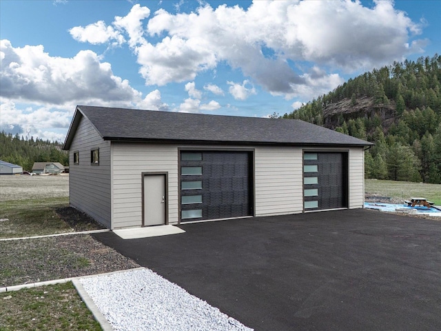 16215 W Coulee Hite Rd, Spokane, WA 99224 - view of detached garage