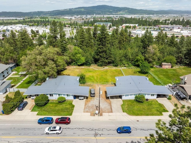 14825 E Mission Avenue 14827E Mission Ave, Spokane Valley, WA 99216 - aerial view with a mountain view