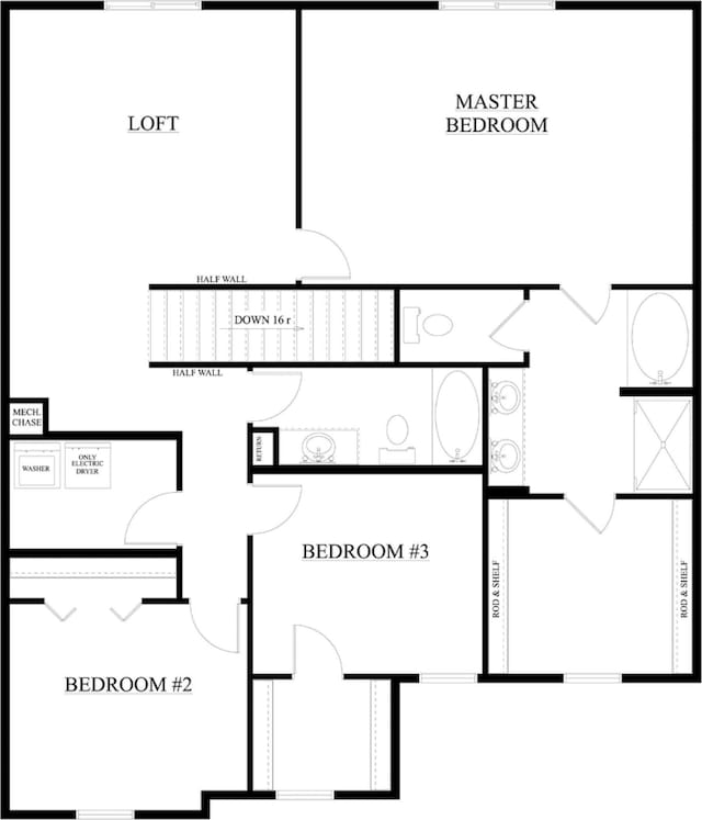 503 N Arc Ct, Spokane Valley, WA 99016 - view of floor plan / room layout