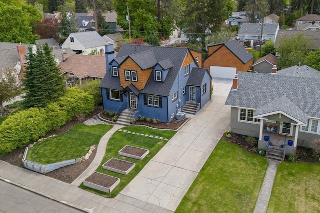 127 W 25th Ave, Spokane, WA 99203 - drone / aerial view with a residential view
