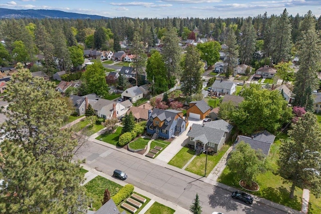127 W 25th Ave, Spokane, WA 99203 - birds eye view of property featuring a residential view and a wooded view