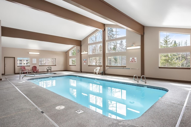 view of pool