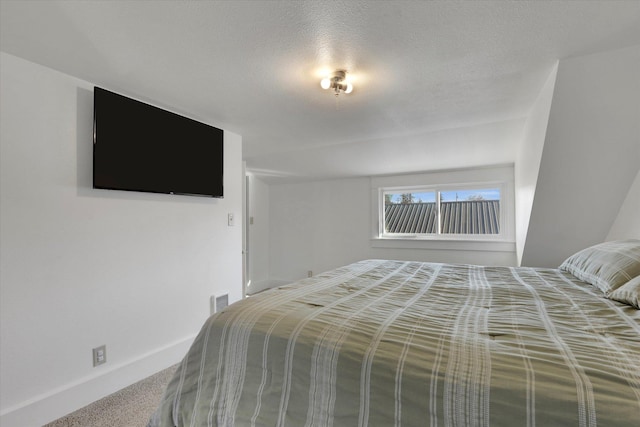 404 N Washington Ave, Newport, WA 99156 - bedroom featuring baseboards, visible vents, carpet, and a textured ceiling