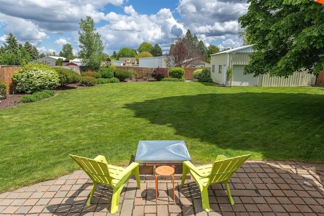 305 S Steen Rd, Veradale, WA 99037 - view of yard with a patio area