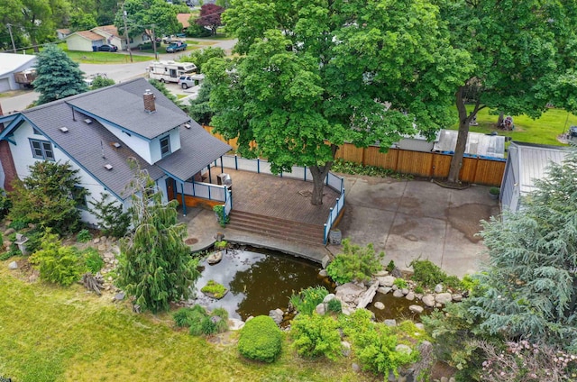 aerial view