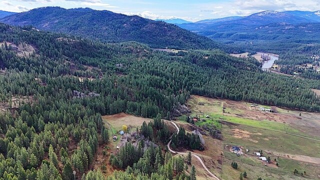 3434G Rockcut Rd, Kettle Falls, WA 99141 - view of mountain background with a forest