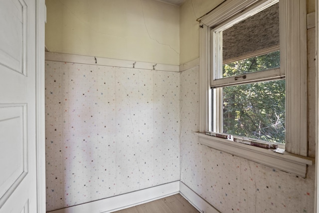 540 E Rockwood Blvd, Spokane, WA 99202 - unfurnished room featuring a wealth of natural light and wood finished floors