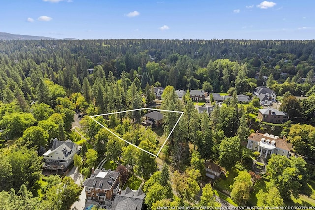 540 E Rockwood Blvd, Spokane, WA 99202 - aerial view featuring a view of trees