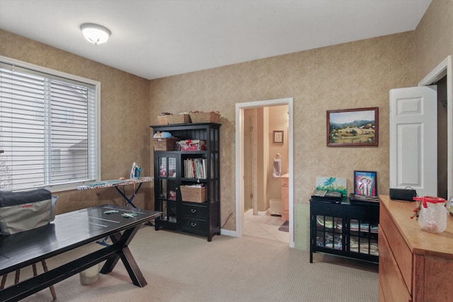 4357 S Greystone Ln, Spokane, WA 99203 - home office with carpet flooring