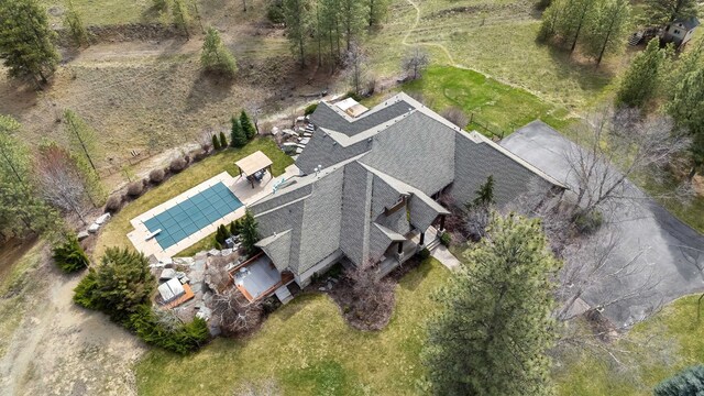 13615 N Riverbluff Ln, Spokane, WA 99208 - aerial view