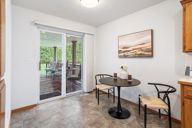 2603 S Sunnybrook Ln, Spokane, WA 99037 - dining area with baseboards