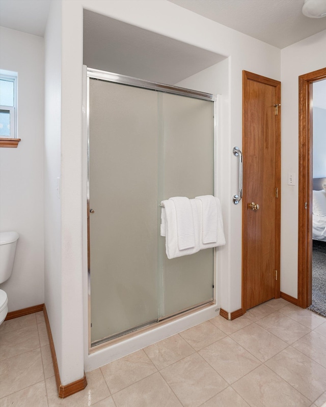 2603 S Sunnybrook Ln, Spokane, WA 99037 - full bath featuring a stall shower and tile patterned flooring