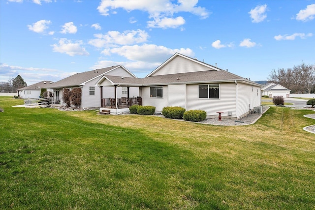 2603 S Sunnybrook Ln, Spokane, WA 99037 - back of house with a lawn