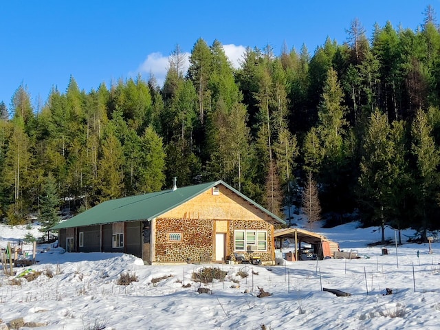 2467 Widow Rd Unit D, Colville, WA 99114 - view of front of home with a view of trees