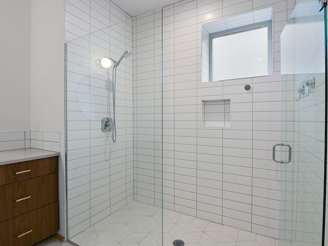 full bath with a stall shower