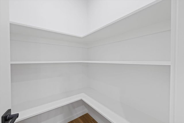 view of pantry