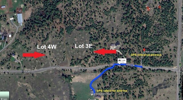 56xxW(Lot4W) Jergens Road For Gps Use 5629Jergens Rd (Directly S Of Lot), Nine Mile Falls, WA 99026