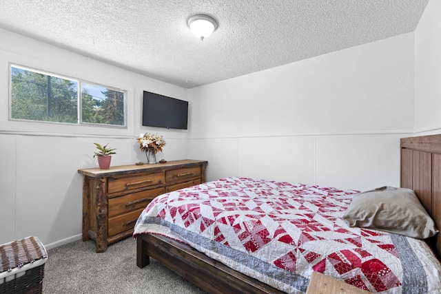 2218 E Hartson Ave, Spokane, WA 99202 - carpeted bedroom featuring a textured ceiling