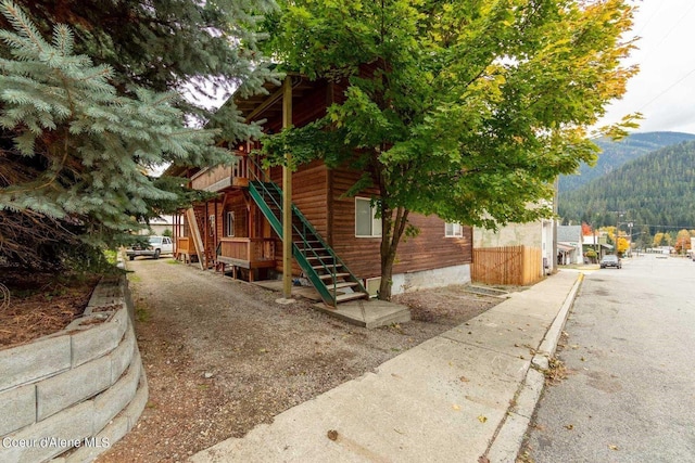306 2nd St # 3 Id, Mullan, ID 83846 - exterior space with a mountain view