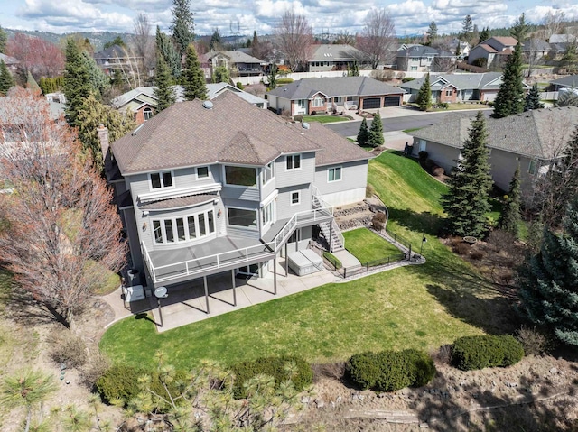 6519 W Kitsap Dr, Spokane, WA 99208 - drone / aerial view with a residential view