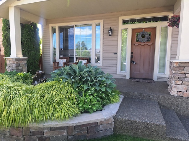 6610 S Springview St, Spokane, WA 99224 - view of exterior entry with covered porch