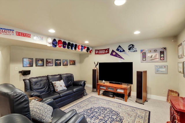 6610 S Springview St, Spokane, WA 99224 - living area with carpet flooring and recessed lighting