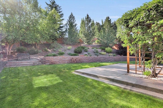 6610 S Springview St, Spokane, WA 99224 - fenced yard with a patio