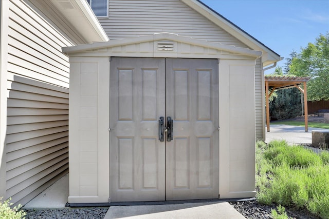 6610 S Springview St, Spokane, WA 99224 - entrance to property with a pergola