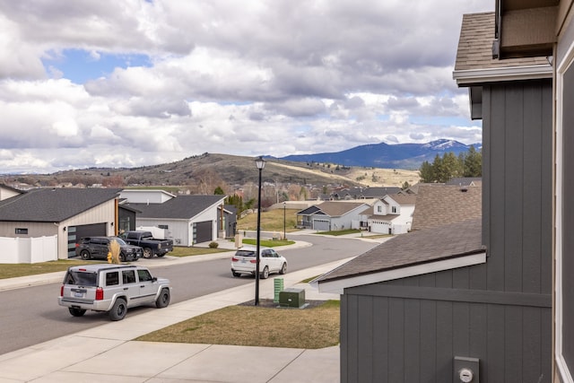 1217 S Greenacres Rd, Greenacres, WA 99016 - view of yard featuring a mountain view and a residential view