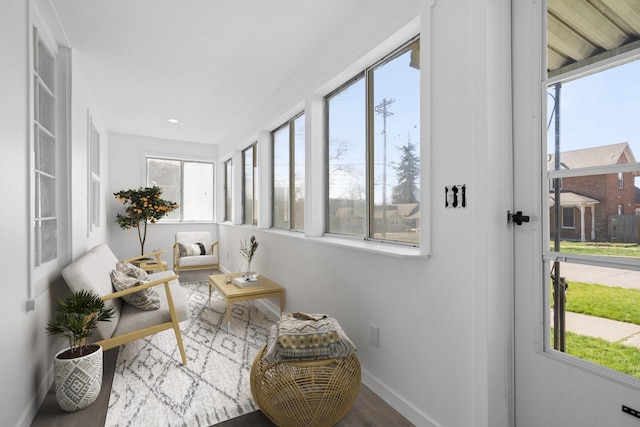 219 F St, Cheney, WA 99004 - sunroom / solarium with wood finished floors and baseboards