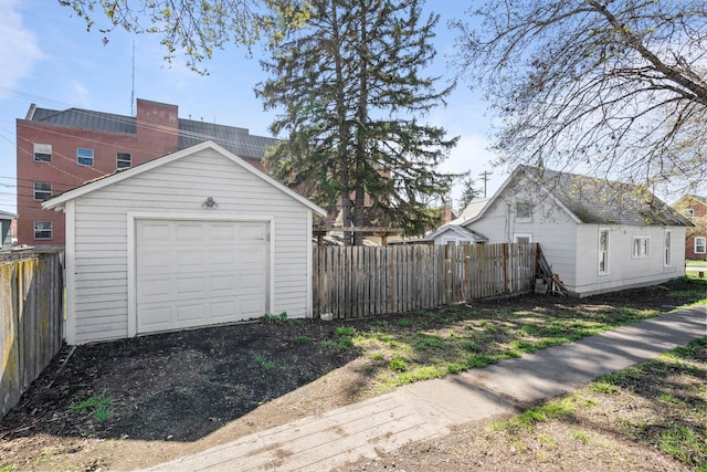 219 F St, Cheney, WA 99004 - detached garage with fence and driveway