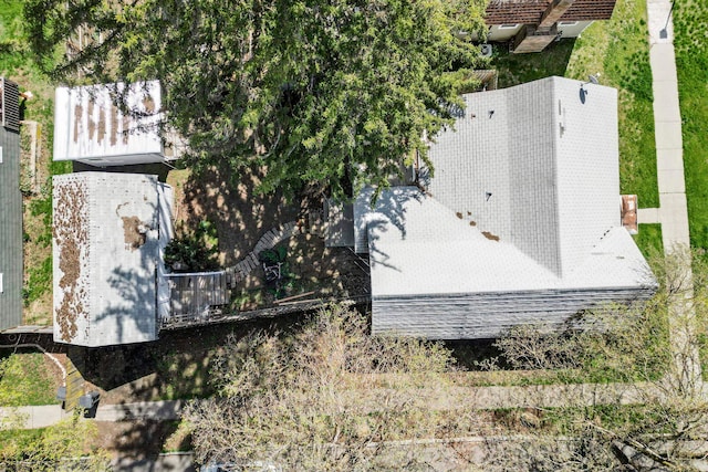 219 F St, Cheney, WA 99004 - view from above of property
