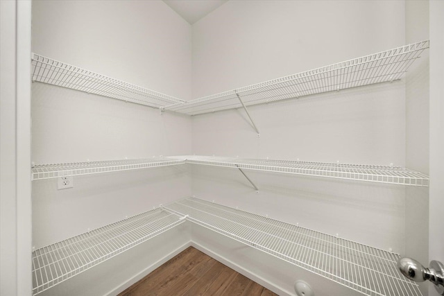 view of pantry