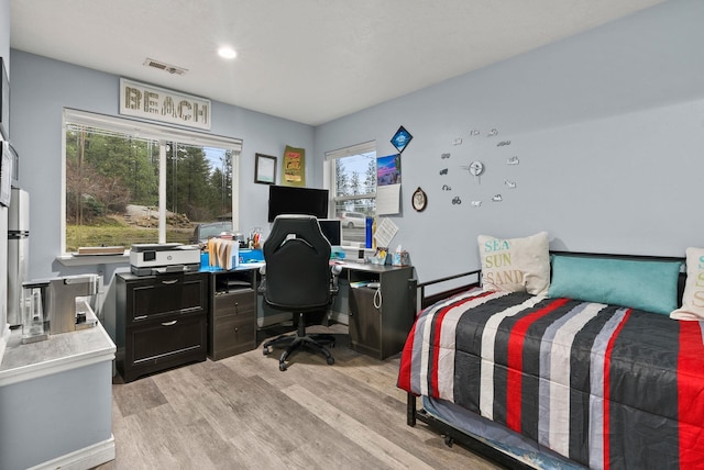 12808 N N Park St, Newman Lake, WA 99025 - living area with wood finished floors and recessed lighting