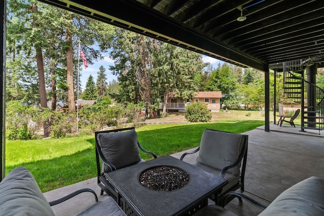 12808 N N Park St, Newman Lake, WA 99025 - back of house featuring a yard