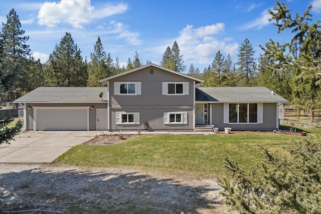 16409 N Birdie Rd, Nine Mile Falls, WA 99026 - view of front of home with a garage and driveway