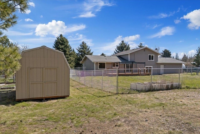 16409 N Birdie Rd, Nine Mile Falls, WA 99026 - view of yard with a storage shed and an outdoor structure