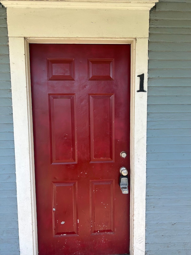 view of entrance to property
