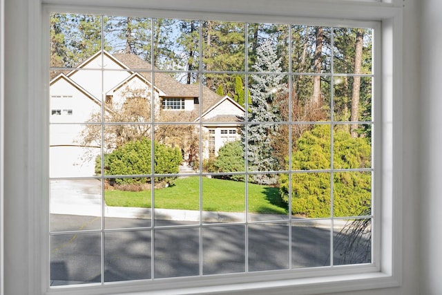 view of doorway to outside