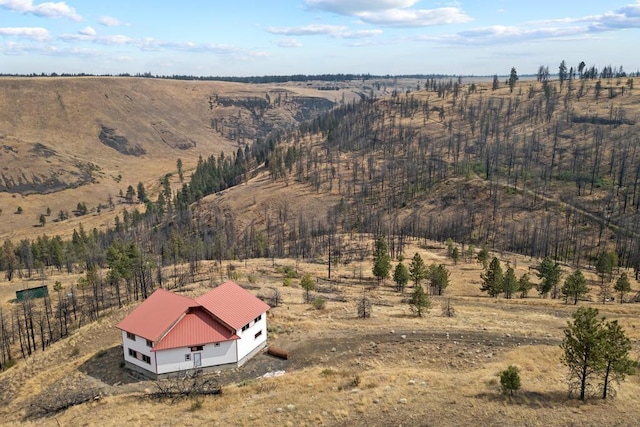 31725 N Hawk Creek Rd, Davenport, WA 99122 - drone / aerial view featuring a rural view