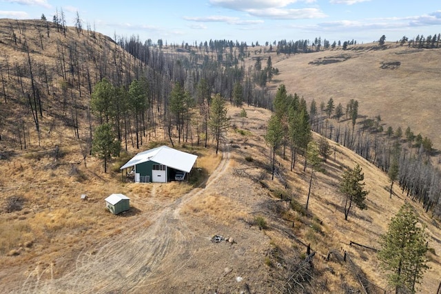 31725 N Hawk Creek Rd, Davenport, WA 99122 - bird's eye view with a rural view