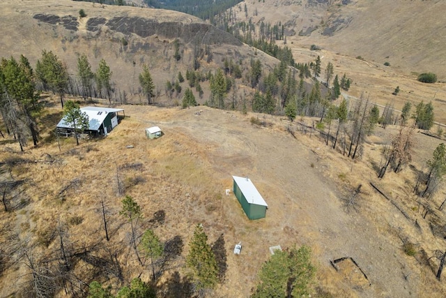 31725 N Hawk Creek Rd, Davenport, WA 99122 - aerial view with a rural view