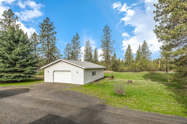 6901 W Depot Springs Rd, Cheney, WA 99004 - view of detached garage